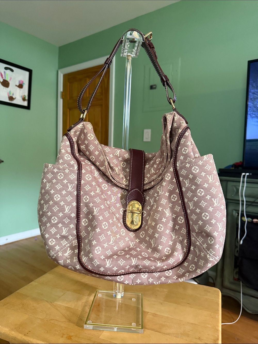 Louis Vuitton Monogram Idylle Romance Hobo Shoulder Bag